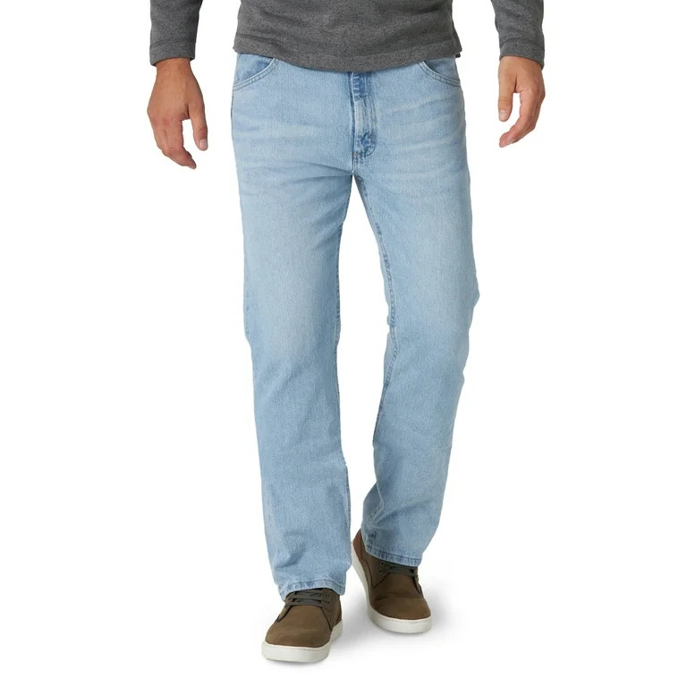 Wrangler Men's Regular Fit Jean with Flex - Walmart.com | Walmart (US)
