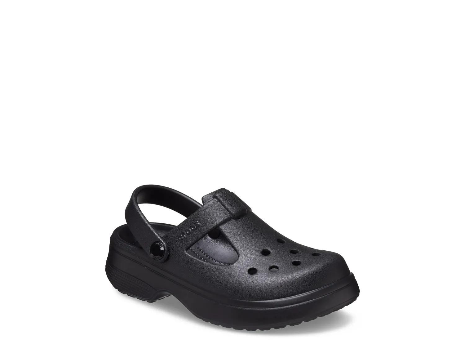 Crocs Classic Mary Jane Clog Kids' | Girl's | Black | Size 12 Youth | Clogs | Mary Jane | DSW