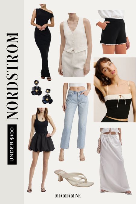 Nordstrom new arrivals under $100
Affordable summer outfits from linen vests to summer dresses to maxi skirts 



#LTKStyleTip #LTKFindsUnder50 #LTKFindsUnder100