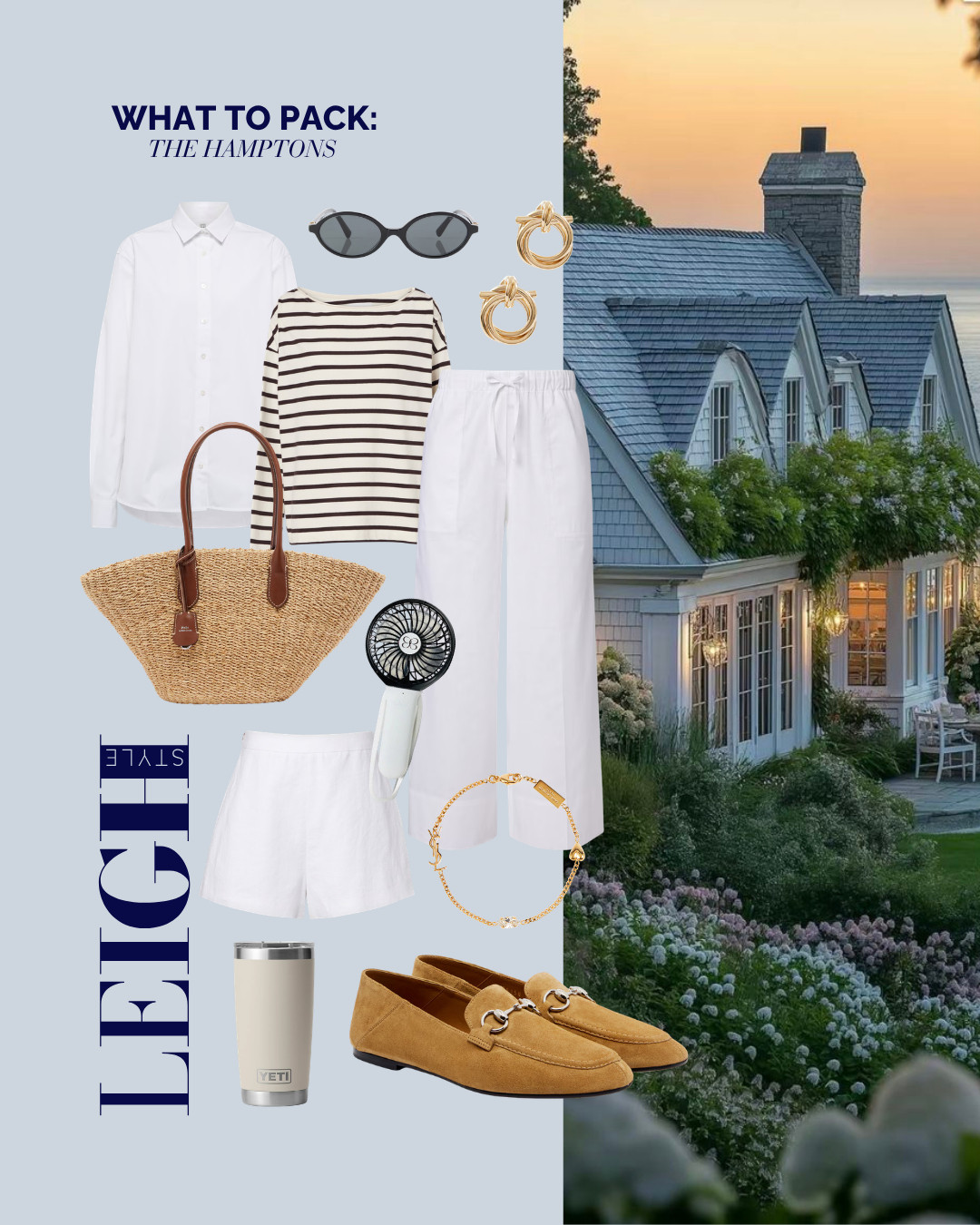 Get ready for a coastal getaway with this chic packing guide. 

#HamptonsStyle #WhatToPack #TravelWardrobe #CoastalAesthetic #LeighStyle 

 #LTKootd #LTKBeauty #LTKTravel