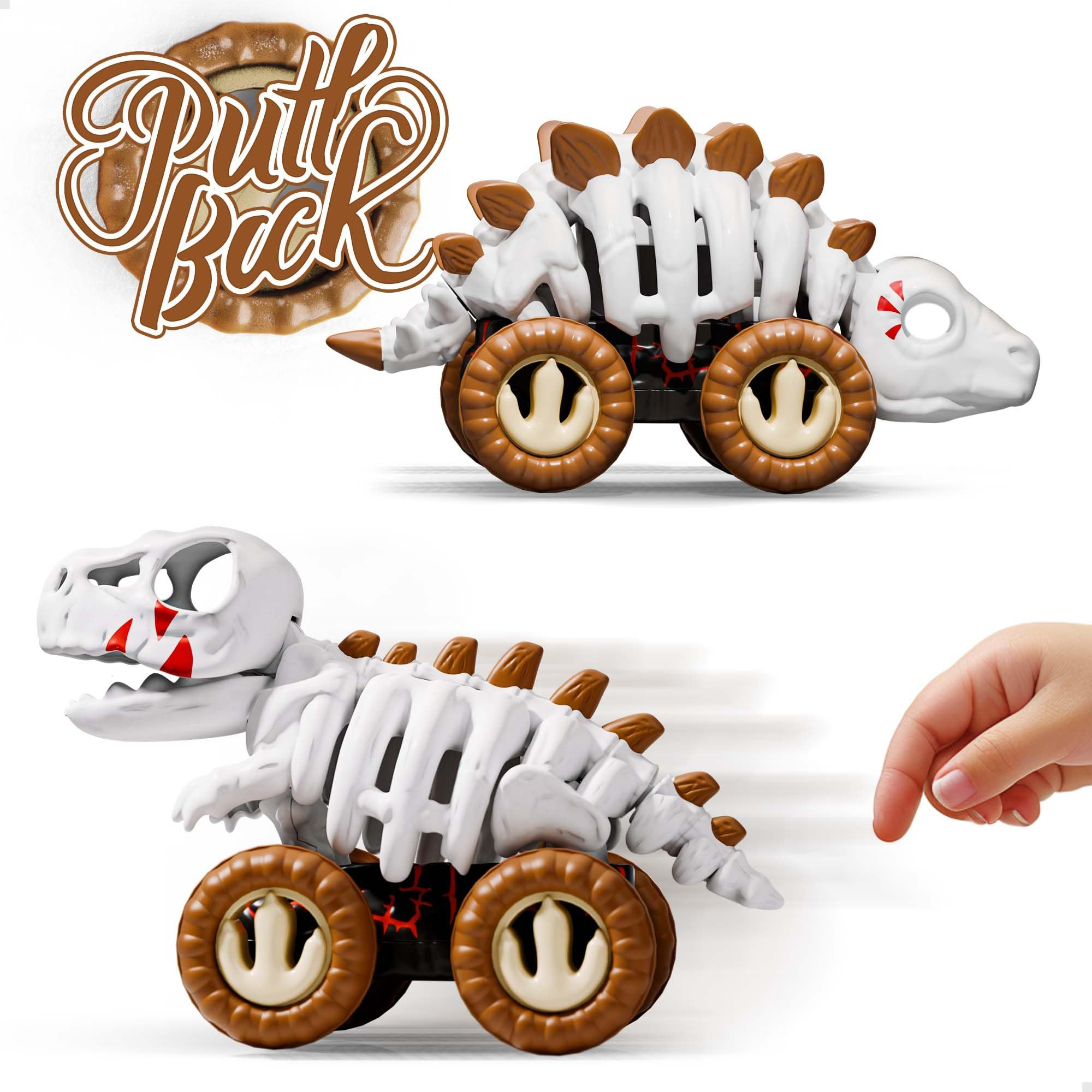 iPlay, iLearn 𝟐𝟎𝟐𝟒 𝐍𝐄𝐖 Dinosaur Monster Truck Toys for Toddlers 1-3, Skeleto... | Amazon (US)