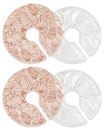 Kindred Bravely Soothing Breast Gel Pads, Hot or Cold or Breastfeeding & Pumping, 2 Pack | Amazon (US)