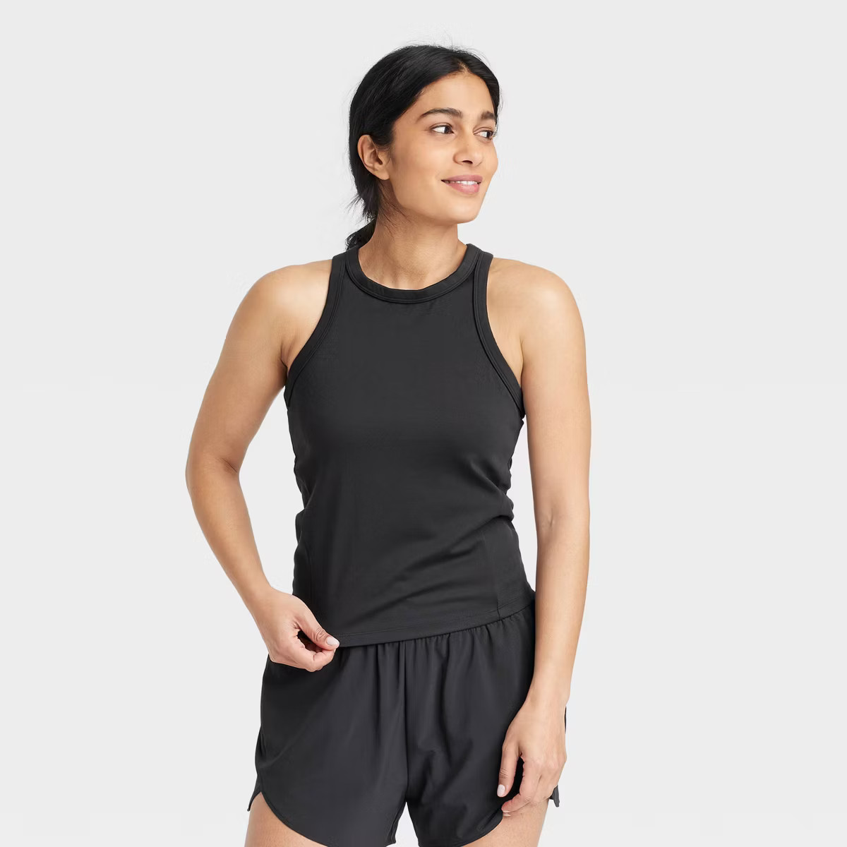 Women's High Neck Racerback Tank Top - All In Motion™ | Target