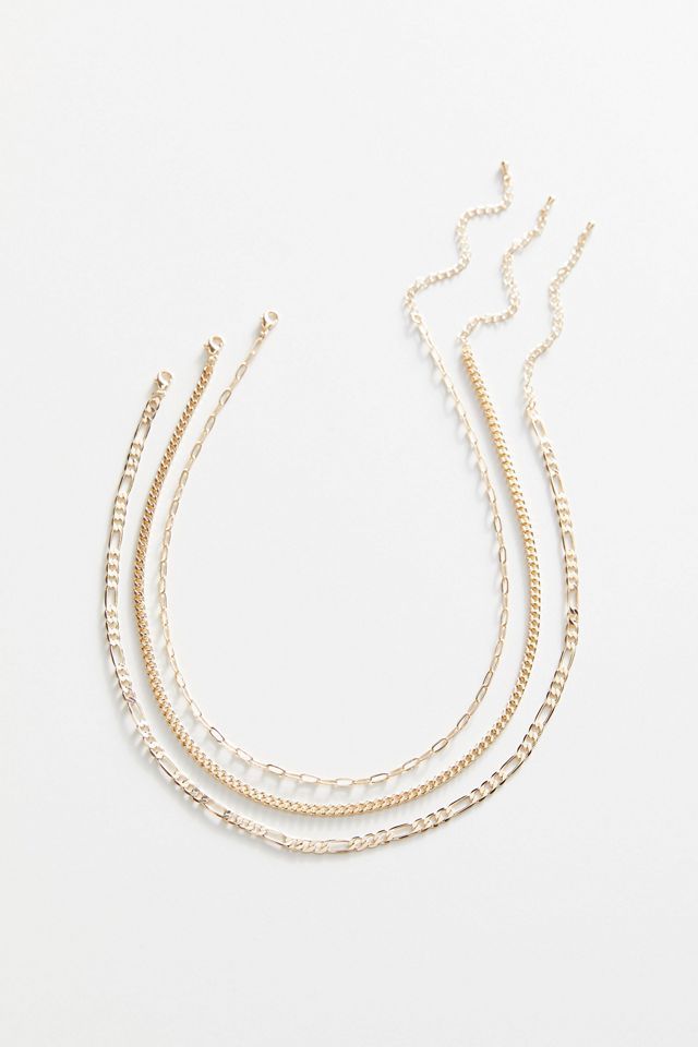 Simple Chain Necklace Set | Urban Outfitters (US and RoW)