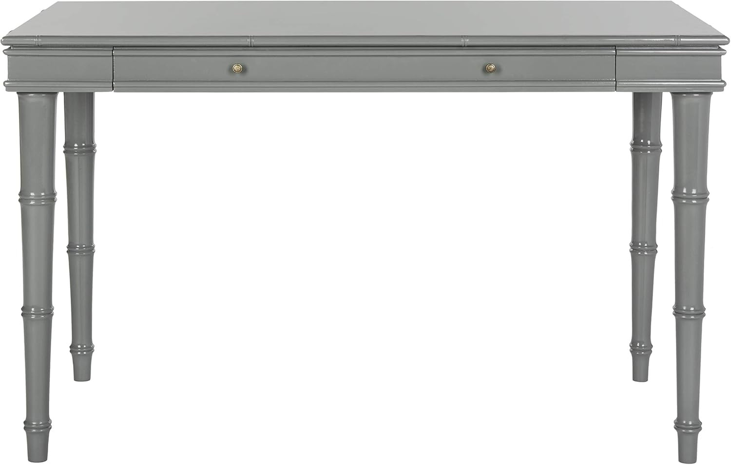 Safavieh Home Office Noely Modern Coastal Grey 1-drawer Writing Desk | Amazon (US)