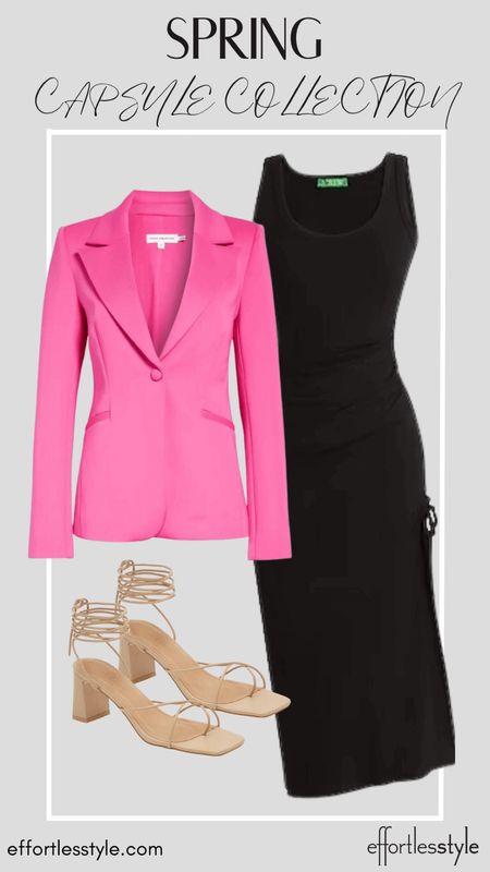 Love the pop of hot pink with the black here 🖤💓🖤💗

#LTKstyletip #LTKSeasonal #LTKworkwear