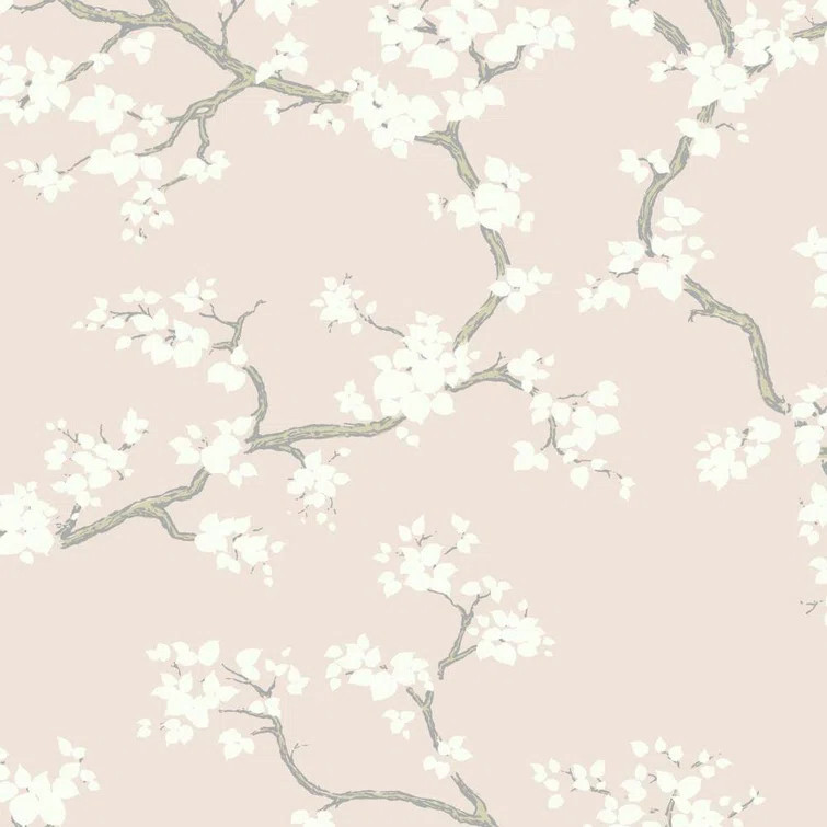 Branches 33' L x 20.5" W Wallpaper Roll | Wayfair North America