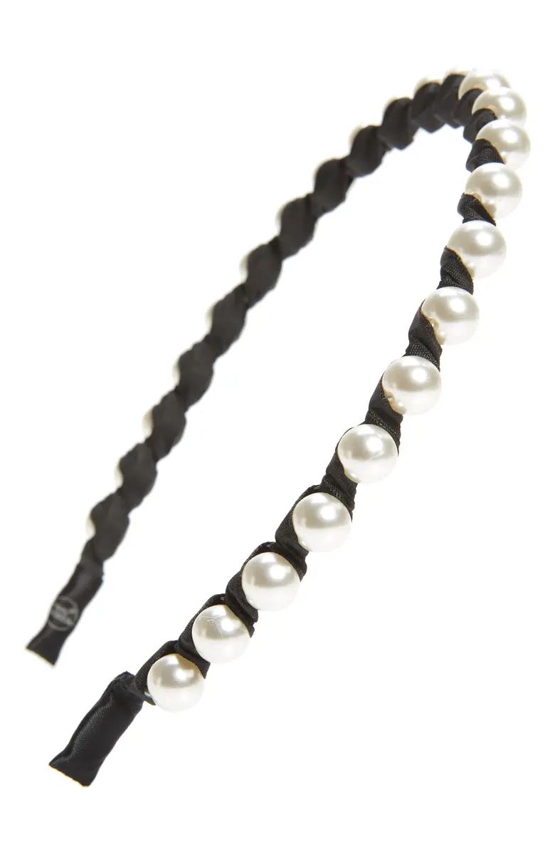 Imitation Pearl Headband | Nordstrom