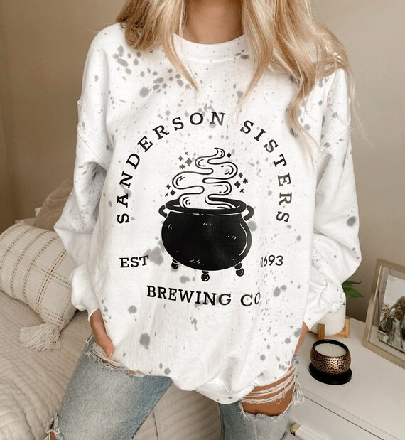 Sanderson Sisters Brewing Co Sweatshirt / Hocus Pocus / | Etsy | Etsy (US)