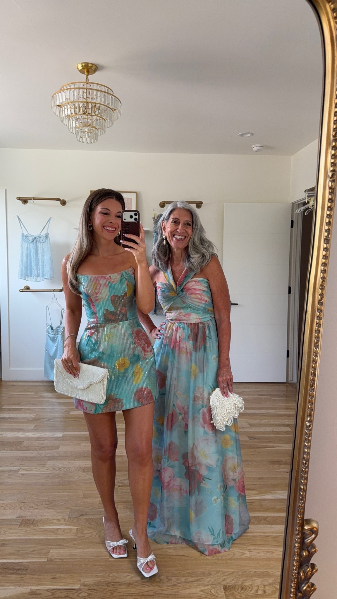 Mom and me wedding guest and formal black tie event dresses 

Dress the population: emerson10

i sized down to xs/0 
Mom sized down to a 4/small 

Wedding guest
Formal event
Black tie
Special occasion
Winter event
Mother of the bride 
Floral
Lace
Metallic
Off the shoulder
Velvet

#LTKootd #LTKSeasonal #LTKWedding