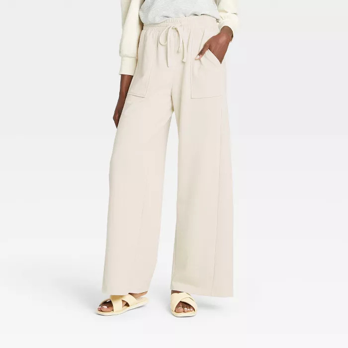 Women's High-Rise Wide Leg Knit Pants - Who What Wear™ | Target