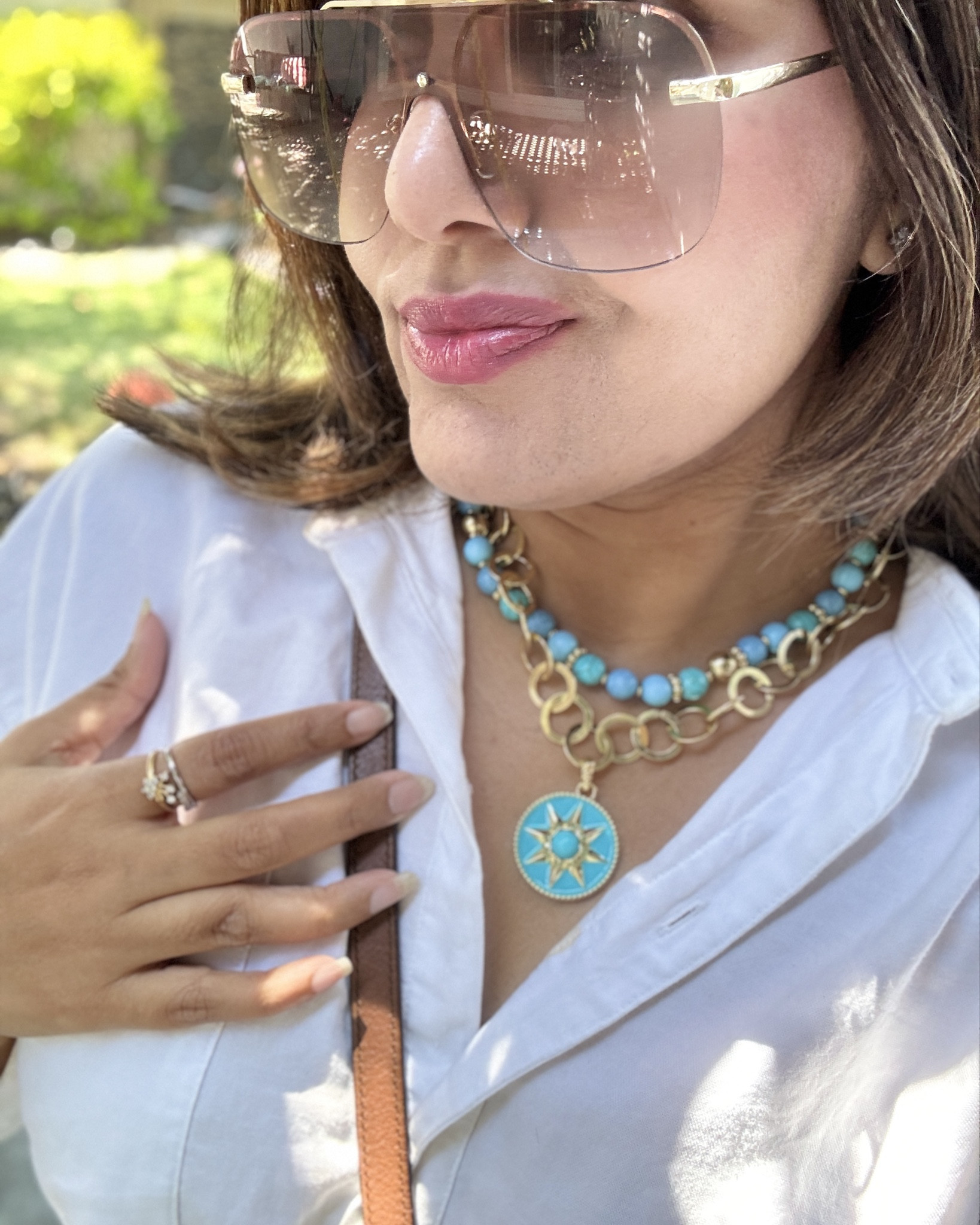 This necklace has been a best seller, now on sale 🤍🩵🌼

#springfashion #springtrends #summerlook #vacationoutfits #statementjewelery

@Jessica Simpson 

#LTKootd #LTKSeasonal #LTKSaleAlert