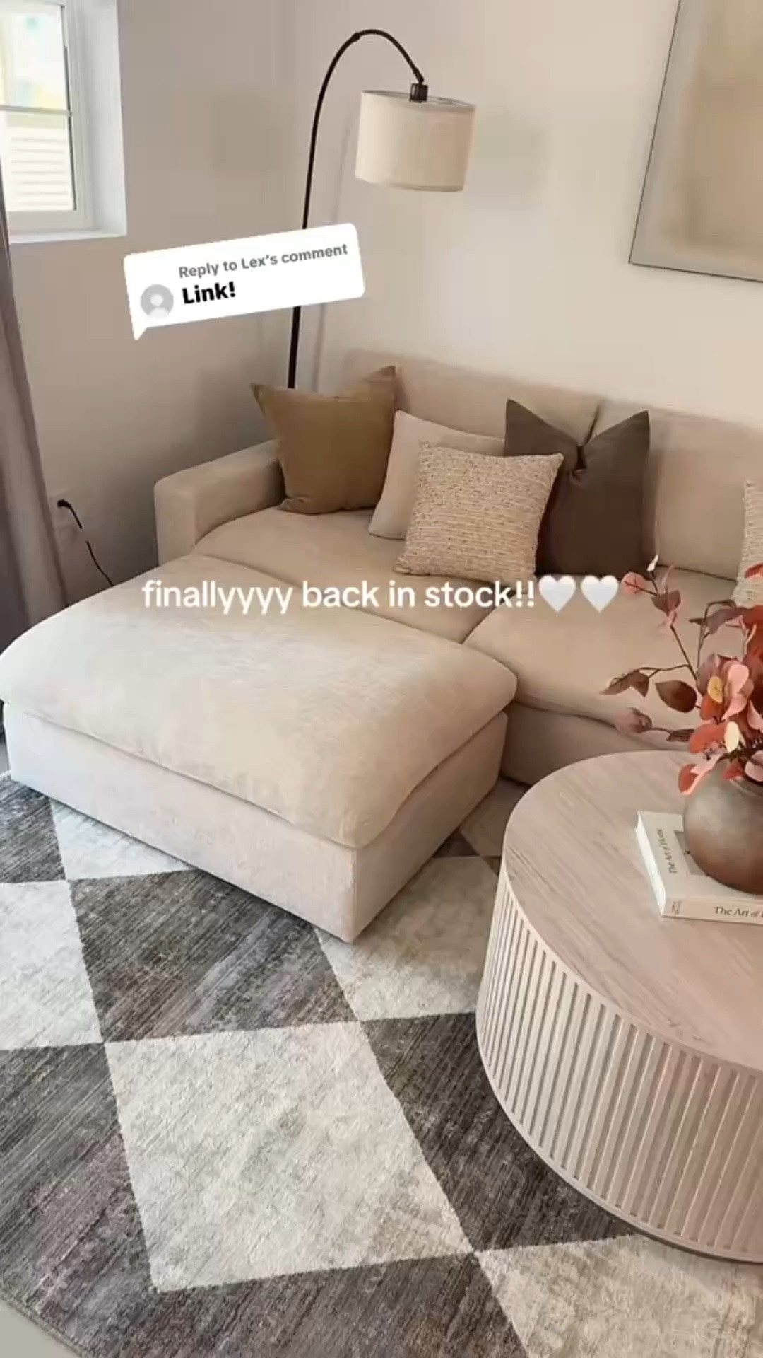 my cloud couch is a dream🤩

my cloud couch dupe is from wayfair🤗

color: chenille beige

it's 155 inches long!

the rug is 8'10 x 13 feet

#cloudcouch  #cloudcouchdupe  #livingroom  #livingroomdecor  #affordablehomedecor #neutralhome #couch #sofa #wayfaircouch 

Cloud couch, cloud couch sectionals, cloud couch living room, cloud couch review, cloud couch wayfair

#LTKHome