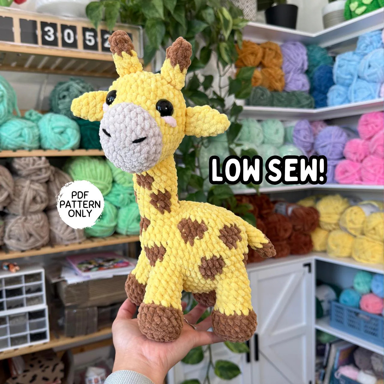 Crochet Giraffe Pattern Low Sew Standing Giraffe Pattern Bundle Amigurumi Cute Safari Zoo Animal Standing Strawberry Giraffe Stuffed Animal | Etsy (Global)