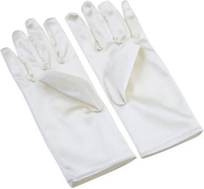 Silky Satin Gloves Wrist Length Adult Size For Ladies | Amazon (US)