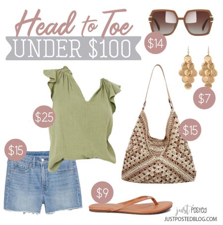 Loving this head to toe look! 

#LTKFindsUnder100 #LTKSummerSales