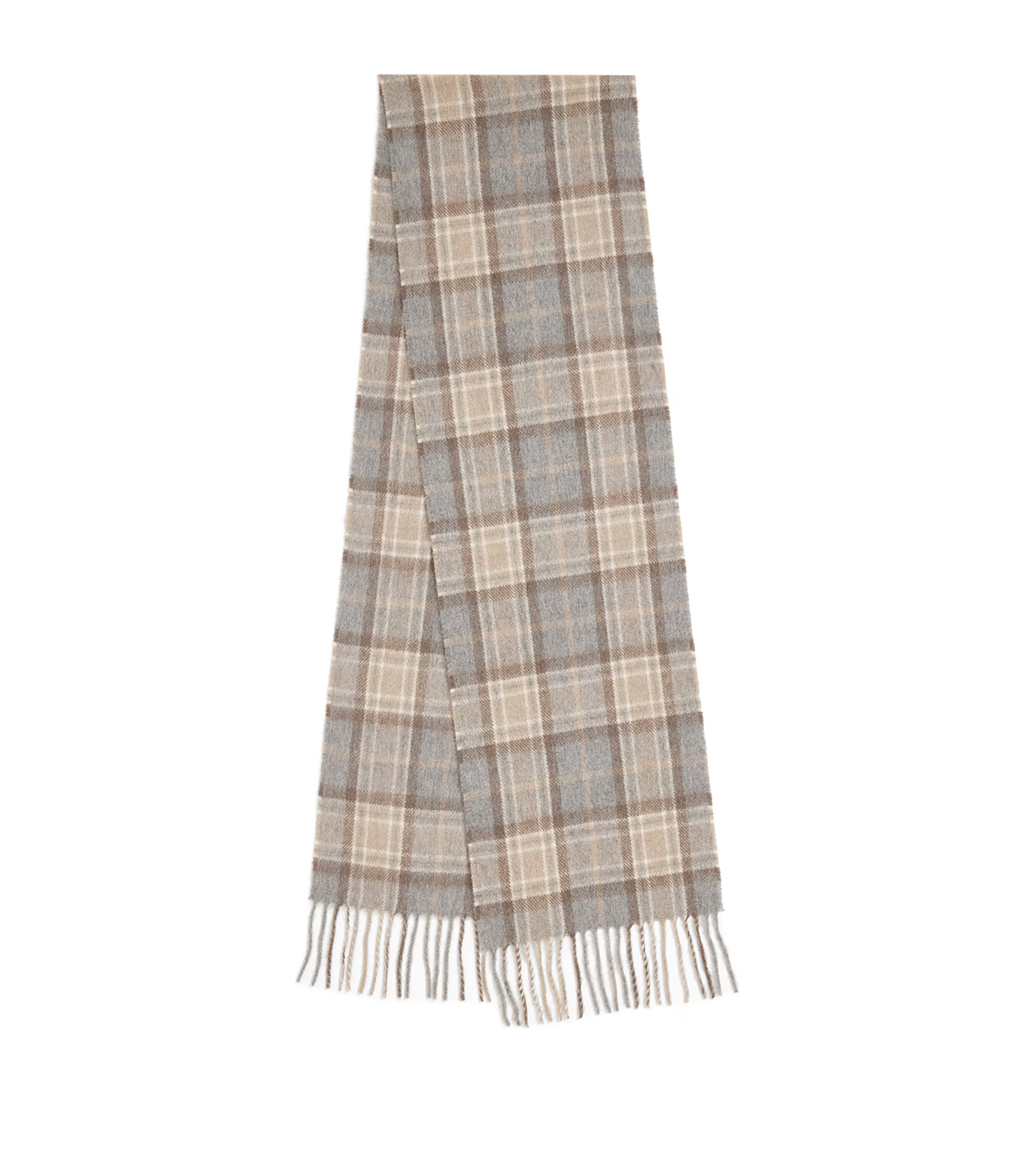 Sunspel Cashmere Check Scarf | Harrods