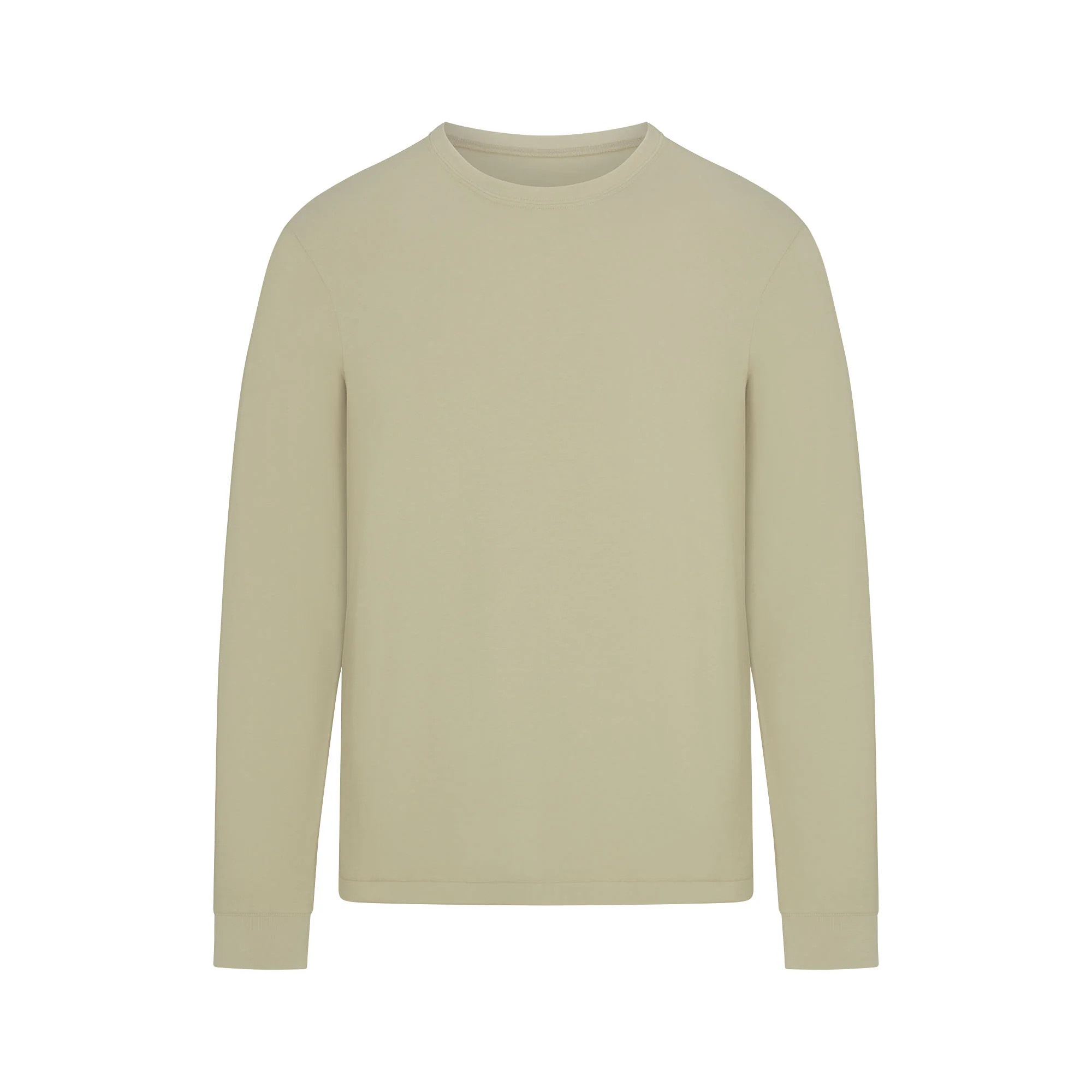 SKIMS COTTON MENS CLASSIC LONG SLEEVE T-SHIRT | PHOSPHORUS | SKIMS (US)