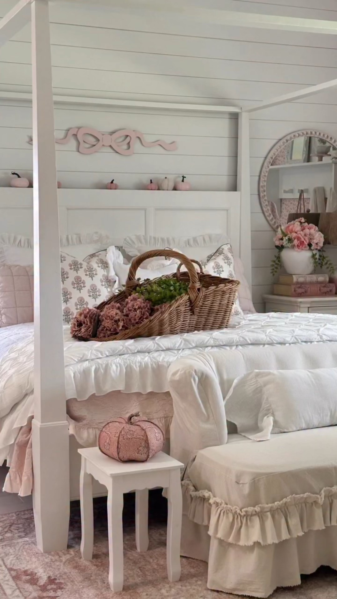 💗💕 Warning: excessive pink ahead! My daily life is all about prep, and clearly, my color of choice is PINK! 🎀 
Happy weekend, friends! I'm breaking up all the fall decor with some pretty in pink action! 💕 

Shoutout to @twopageshome for the adorable pink polka dot curtains - my inner girly girl is swooning! 

Always comment "shop" or "link" to shop my bedroom. 

#pink #twopageshome #twopagescurtains #prettyinpink #womansupportingwoman #flowerlovinfriends #girlpower #pinkbedroom #girlsroom #shabbychiclover #shabbypink #housebeautiful #curtains #drapery

#LTKHome #LTKdayinmylife #LTKselfcare