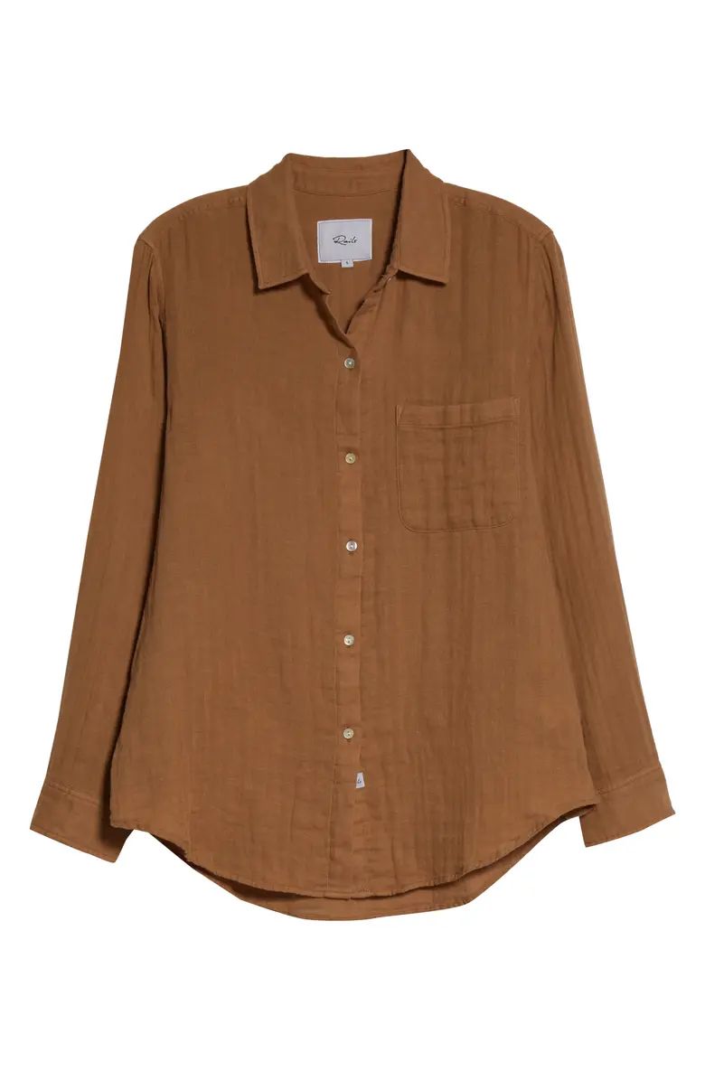 Ellis Button-Up Cotton Shirt | Nordstrom