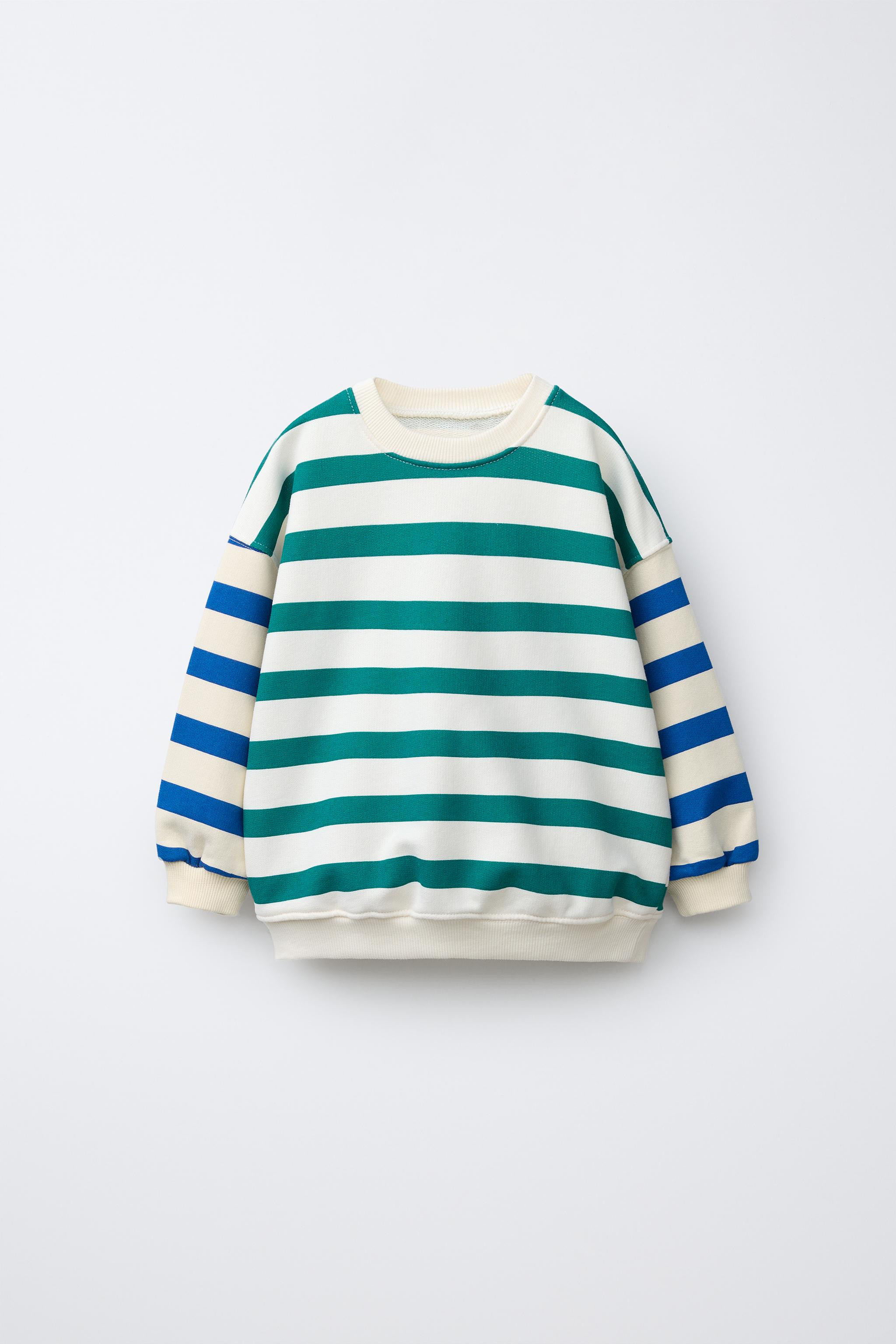 STRIPED SWEATSHIRT | Zara US