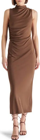 Steve Madden Mo Funnel Neck Matte Jersey Dress | Nordstrom | Nordstrom