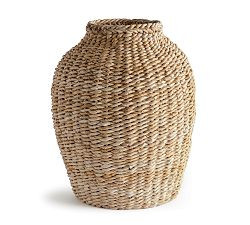Abaca Handwoven Vase | Pottery Barn (US)