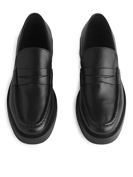 Leather Penny Loafers | ARKET (US&UK)