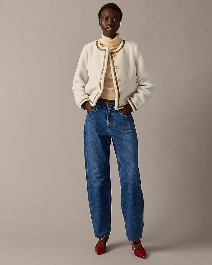 Collection lady jacket in sherpa blend | J. Crew US