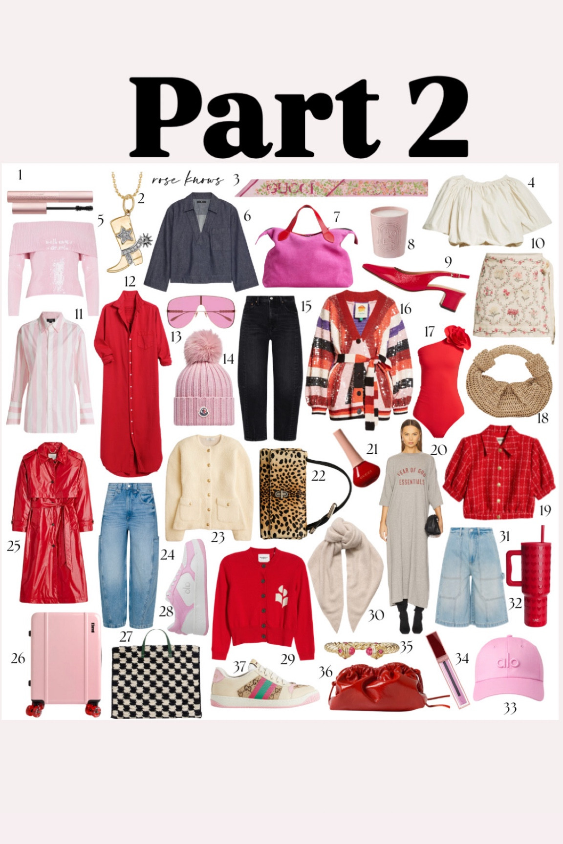 Part 2 of my pink and red edit blog post 

#LTKParties #LTKFindsUnder100 #LTKStyleTip