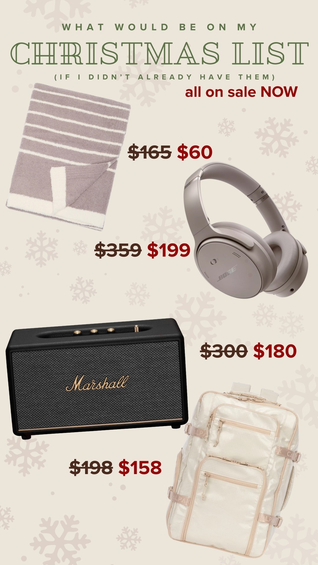 What would be on my Christmas list if I don’t already have them.
All already on BF sale!

#LTKGiftGuide #LTKHoliday #LTKCyberWeek