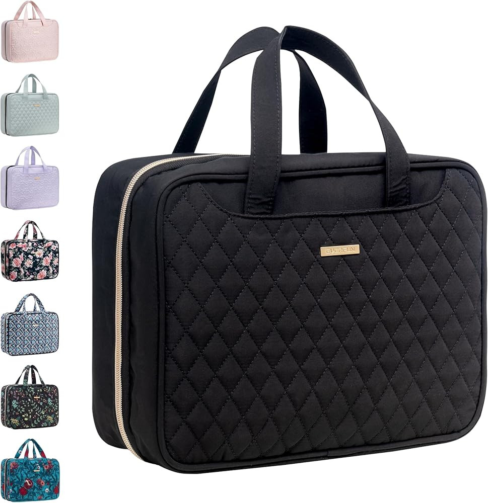 Everfun Hanging Travel Toiletry Bag for Women Traveling With Leakproof Compartment Makeup Cosmeti... | Amazon (US)