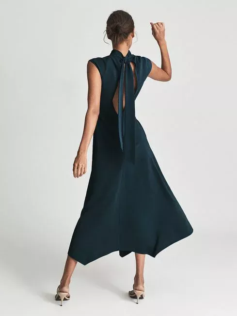 Reiss store teal dress