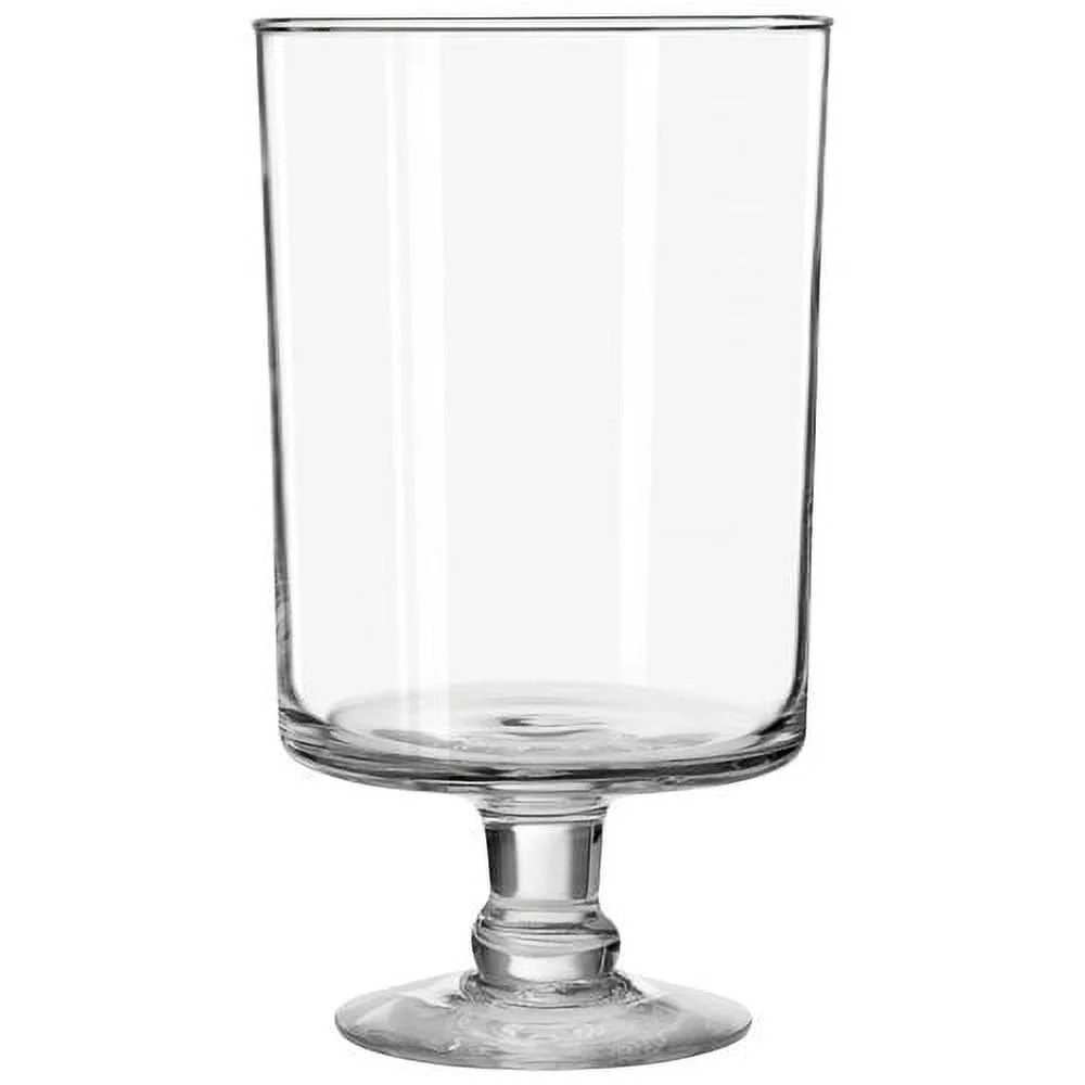 Libbey Clear Glass 11" Classic Harbor Pillar Candle Holder | Walmart (US)