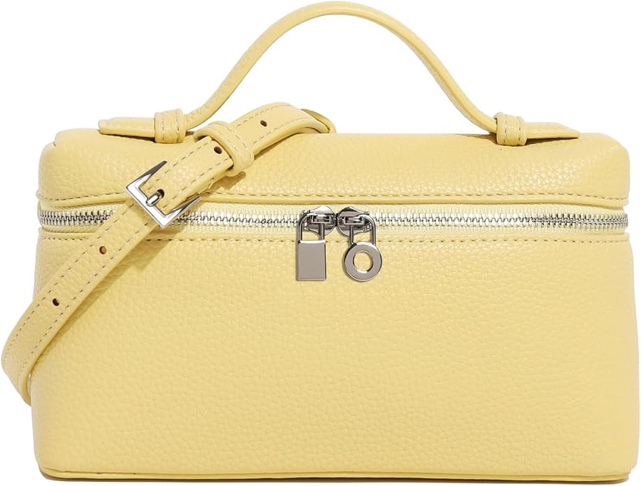 Crossbody Bag for Women Top-Handle Pouch Mini Bag Designer Shoulder Leather Handbag Trendy Purse | Amazon (US)