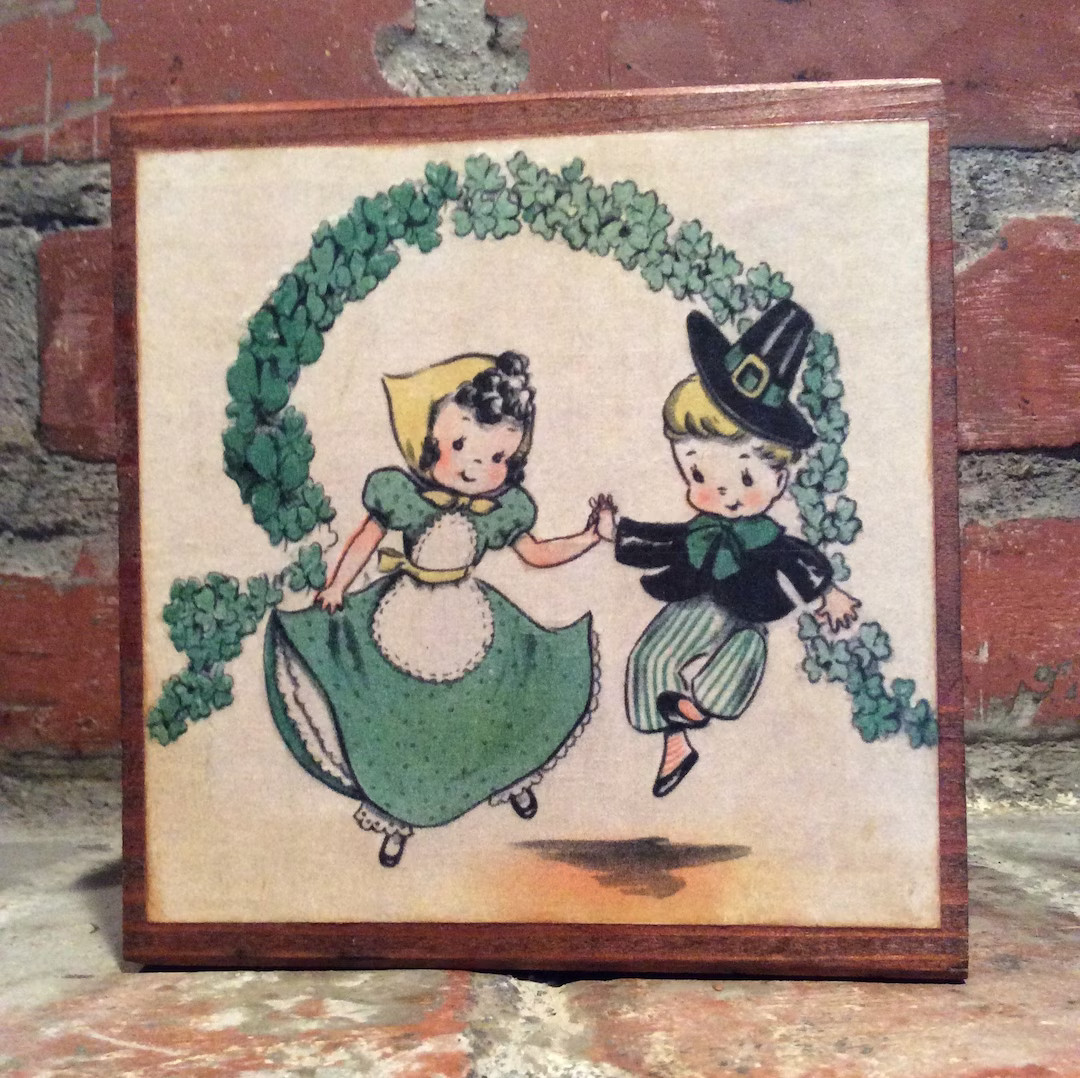 Vintage St. Patricks Day Decoration' s; St. Patricks Day Wood Blocks; Farmhouse St. Patrick's Day... | Etsy (US)
