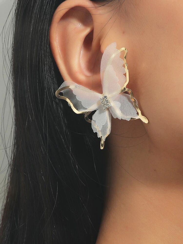 Butterfly Design Earrings | SHEIN