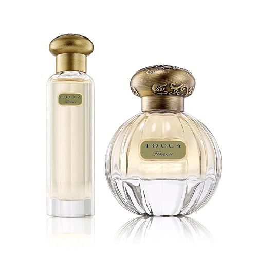 Tocca Eau de Parfum Set for Women, Florence (20ml + 50ml) - Classic Floral, Bergamot, Pear, Gardenia, Hand-Finished Bottle | Amazon (US)