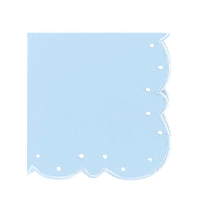 Ava Napkin in Blue, Set of 4 | The Well Appointed House, LLC