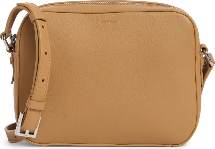 AllSaints Captain Leather Square Crossbody Bag | Nordstromrack | Nordstrom Rack