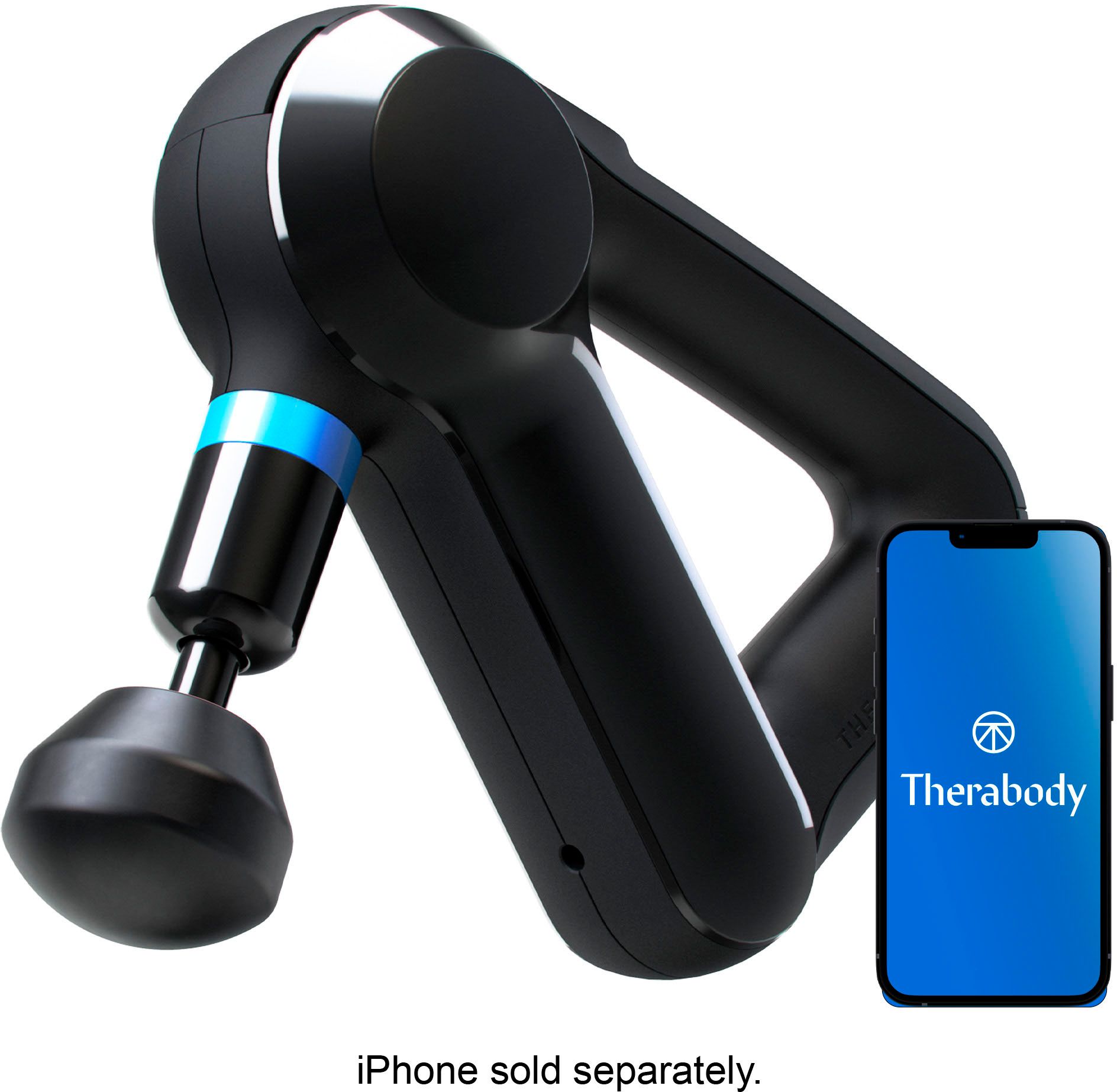 Therabody Theragun Elite Bluetooth + App Enabled Massage Gun + 5 Attachments, 40lbs Force (Latest... | Best Buy U.S.