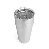 Amazon.com: YETI Rambler 26 oz Straw Cup, Vacuum Insulated, Stainless Steel with Straw Lid, Black... | Amazon (US)