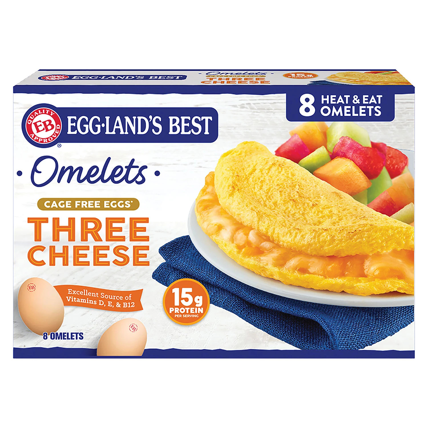 Eggland's Best Three Cheese Omelet, Frozen, 8 ct. | Sam's Club