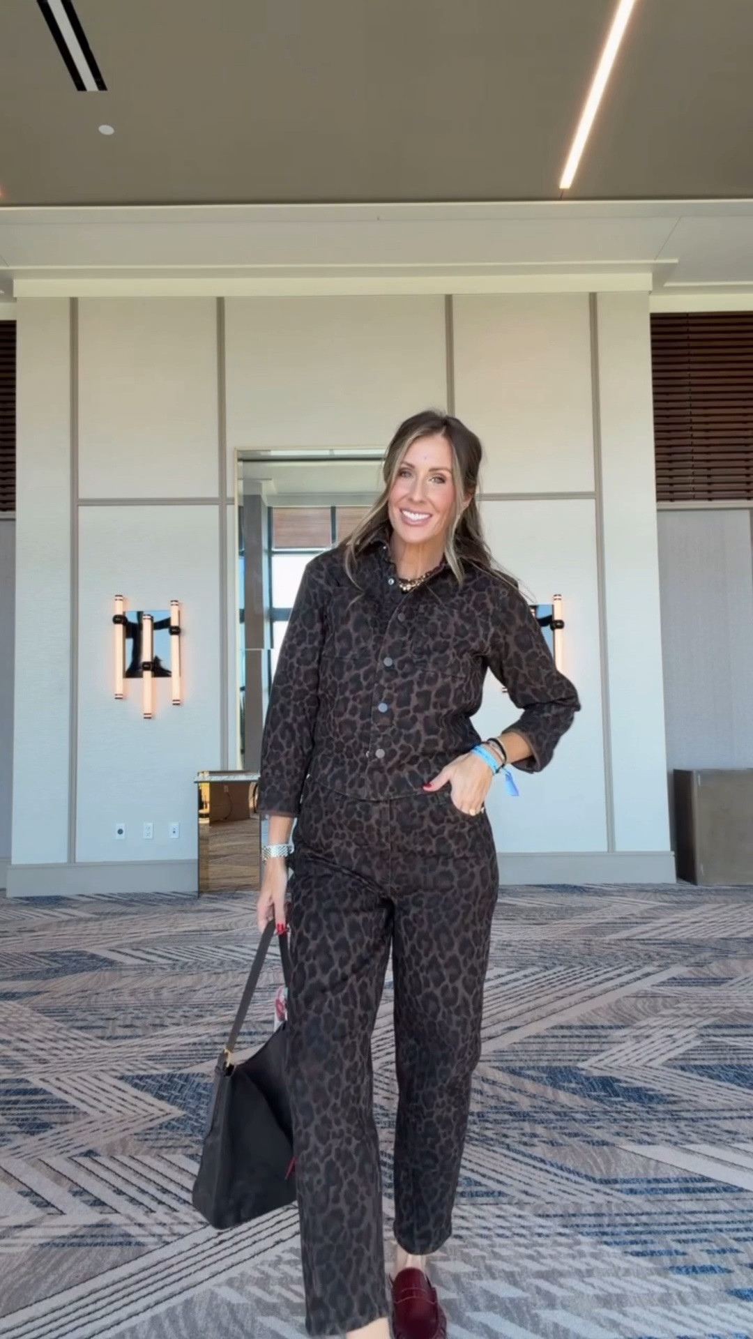 🐆 This leopard set is such a fun way to wear the print! I love how easy it is to throw on and instantly feel pulled together 🤎✨

leopard set, animal print outfit, matching set, fall outfit ideas, leopard print fashion, casual chic outfit, women’s fashion, statement outfit, everyday style, fall wardrobe, outfit inspiration, TheMomInStyle