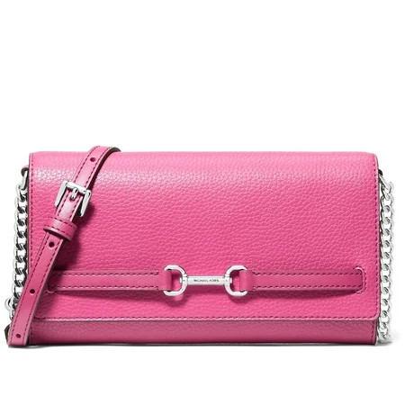 Michael Kors Women's Carson Large Pebbled Leather Convertible Crossbody Bag (Dragonfruit) | Walmart (US)