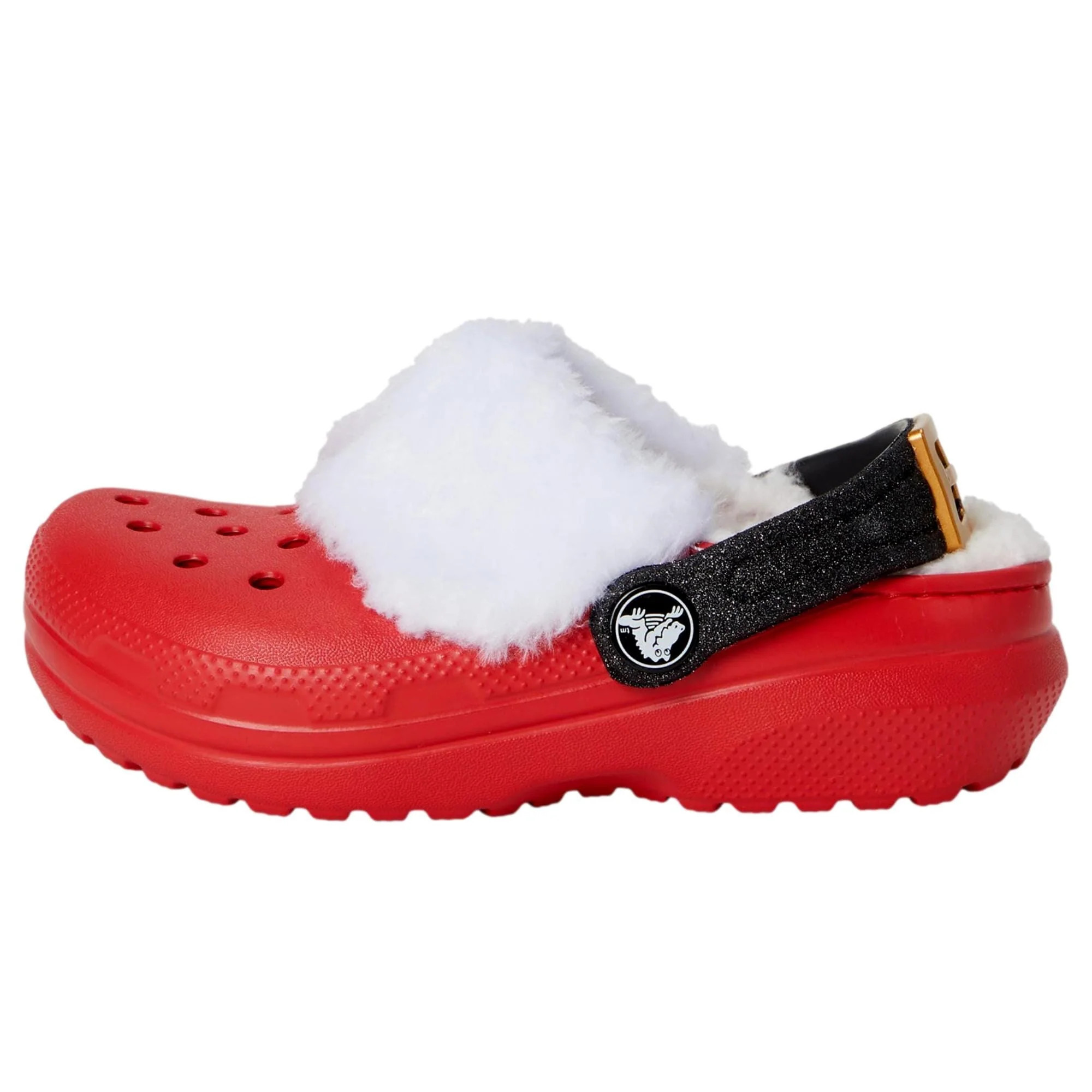 Crocs Santa Lined Clog Varsity Red/Multi 210932-6WE Toddler | Shop Simon
