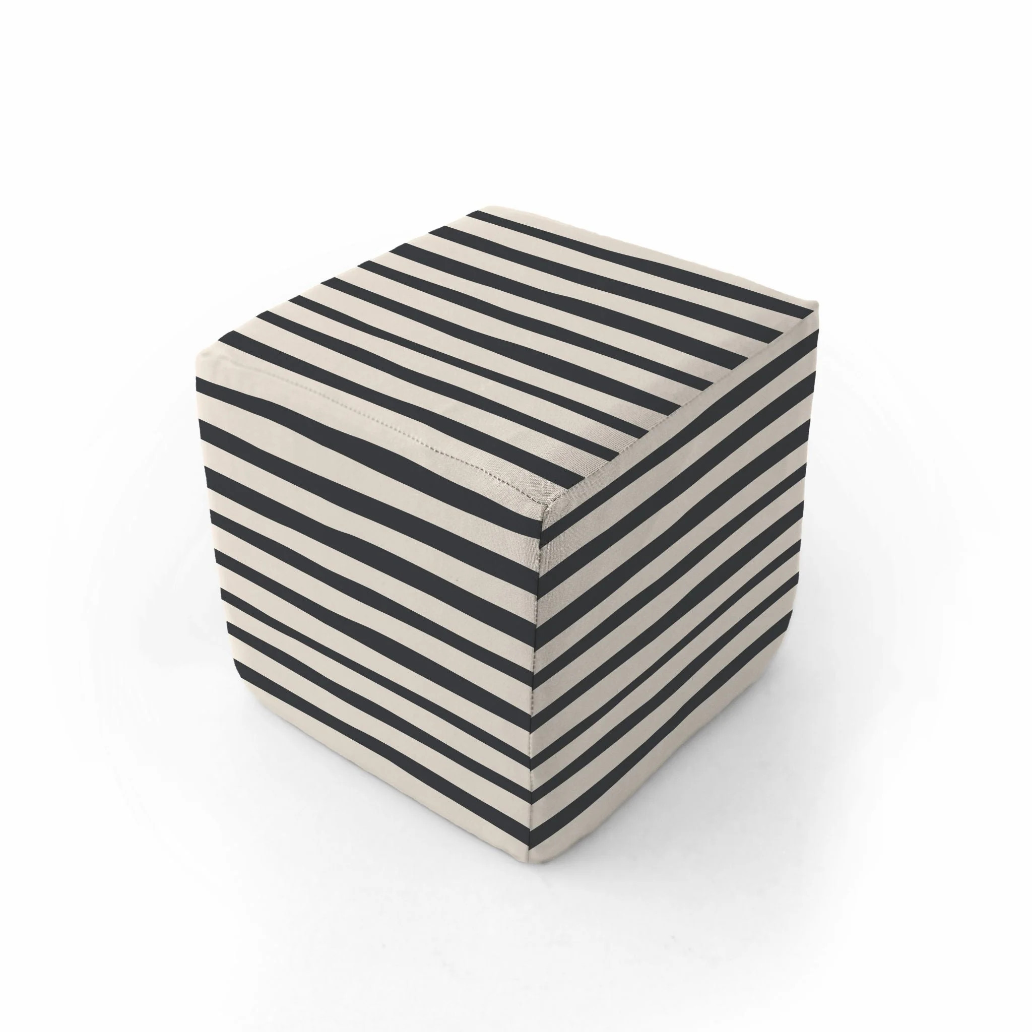 Imperfect | Bold Stripe Play Cube | Toki Mats