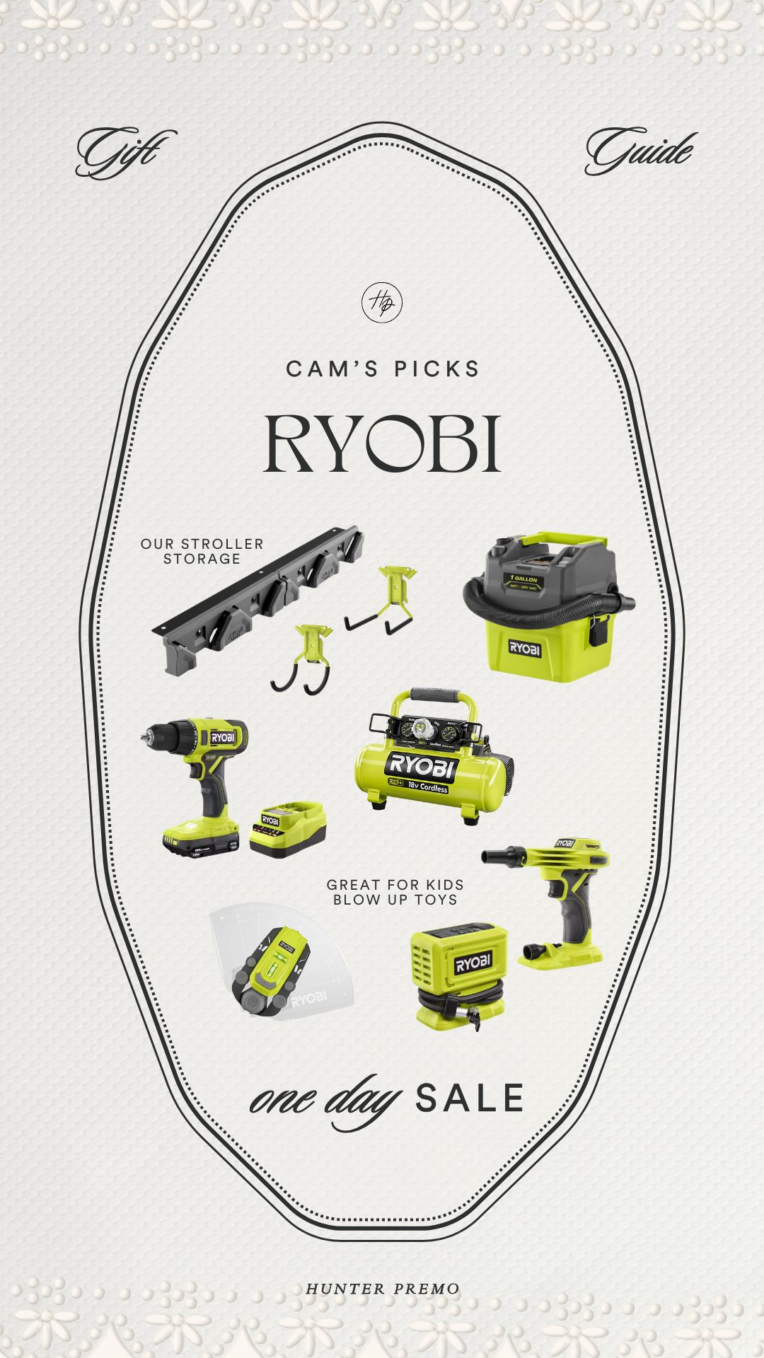 Cam's picks from Ryobi! Our favorite tools for every situation!  

 #LTKGiftGuide #LTKHoliday