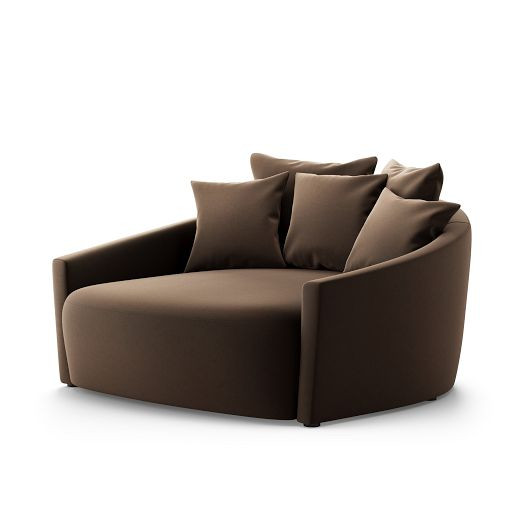 Alienor Media Lounge Chair (62") | West Elm (US)