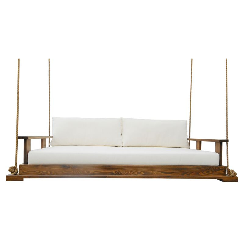 Savannah Bed Swing, Brown/Cream | One Kings Lane